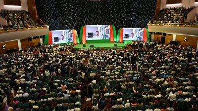 আলোচনা সভায় ভার্চুয়ালি যুক্ত হয়ে বক্তব্য দিচ্ছেন তারেক রহমান (ছবি: বিএনপির মিডিয়া সেলের সৌজন্যে)