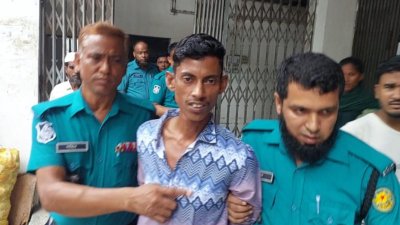পুলিশের হেফাজতে রাজু মিয়া