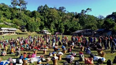 প্রায় চার হাজার মানুষ মিজোরামে এসেছেন। প্রতীকী ছবি: এনএআই