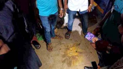 যাত্রাবাড়ীতে একটি পার্কে গত ২৩ মে রাতে ককটেলের বিস্ফোরণ ঘটে
