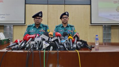 ডিএমপির সংবাদ সম্মেলন