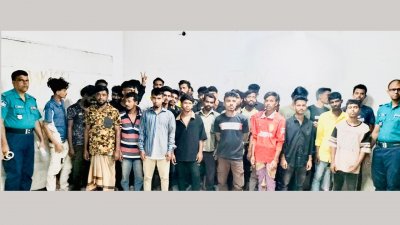 মাদক কারবারিসহ গ্রেফতারকৃতরা