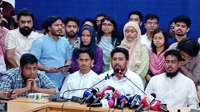 খুলনা প্রেস ক্লাবে এনসিপির সংবাদ সম্মেলন