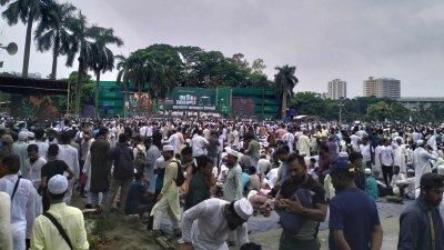 সোহরাওয়ার্দী উদ্যানে জামায়াতের সমাবেশ