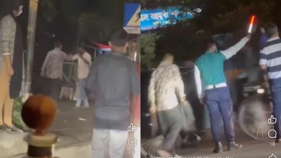 অস্ত্র ঠেকিয়ে ছিনতাই ও পুলিশের পাশ দিয়ে ঘটনাস্থল ত্যাগ