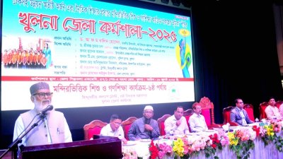 মন্দিরভিত্তিক শিশু ও গণশিক্ষা কার্যক্রম প্রকল্পের কর্মশালায় বক্তব্য দেন ধর্ম উপদেষ্টা