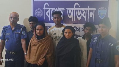 গ্রেফতার পাঁচ আসামি