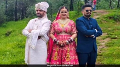 দুই ভাইকে বিয়ে করেছেন এক নারী। ছবি: এনডিটিভি
