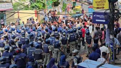 এনসিপির সমাবেশ ঘিরে নিরাপত্তা