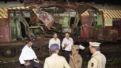 ২০০৬ সালের ১১ জুলাই মুম্বাই ট্রেন বিস্ফোরণের ঘটনাস্থল। ফাইল ছবি: এনডিটিভি।