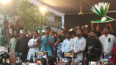 কুমিল্লায় সমাবেশে বক্তব্য দেন হাসনাত আবদুল্লাহ