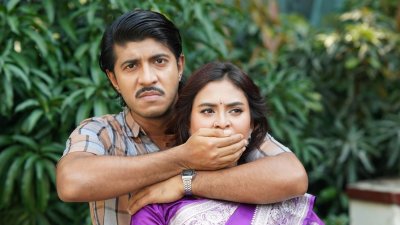 নাটকের দৃশ্যে তৌসিফ ও তটিনী