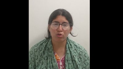 ছবি: উমামা ফাতেমার ফেসবুক লাইভ থেকে