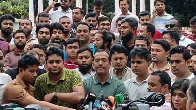 ছাত্রদলের সংবাদ সম্মেলন