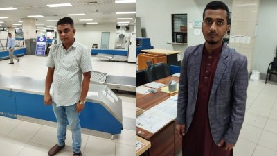 সিগারেট ও ক্রিম আনা দুই যাত্রী