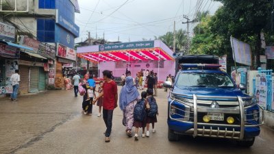 এনসিপির সমাবেশ স্থল
