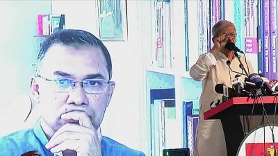 সমাবেশে বক্তব্য দেন মির্জা ফখরুল ইসলাম আলমগীর, ভার্চুয়ালি যুক্ত হয়েছেন তারেক রহমান