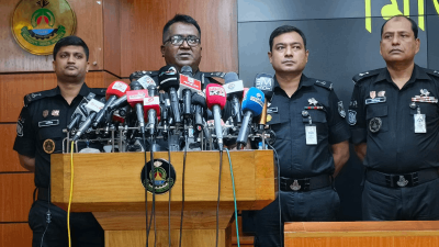 র‍্যাবের সংবাদ সম্মেলন
