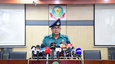 ডিএমপির সংবাদ সম্মেলন