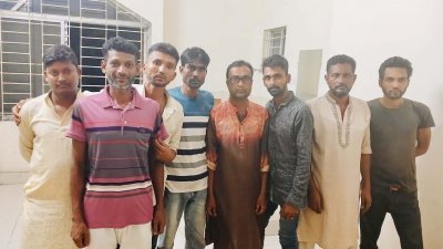 গ্রেফতার আসামিরা