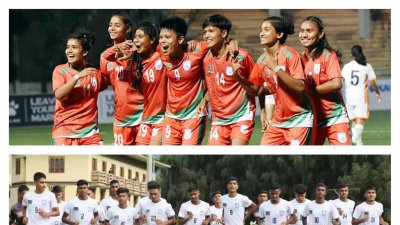 এএফসির অনূর্ধ্ব-১৭ টুর্নামেন্টে অংশ নেবে বাংলাদেশের মেয়ে ও ছেলেদের দল।