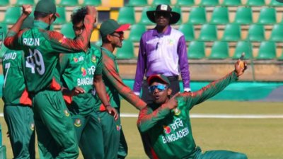 ফাইনালের আগে জিম্বাবুয়েকে হারালো বাংলাদেশ