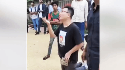 আকুতি ও কান্নাকাটি সেই চীনা নাগরিক
