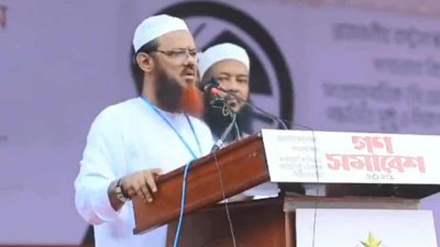 কিশোরগঞ্জ সমাবেশে বক্তব্য দেন ফয়জুল করিম