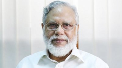 সাবেক প্রধান বিচারপতি এ বি এম খায়রুল হক (ফাইল ফটো)