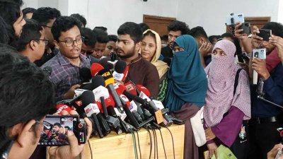 শিবিরের সংবাদ সম্মেলন