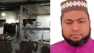 রেস্তোরাঁ ভাঙচুর ও গ্রেফতার আমিনুর রহমান চৌধুরী