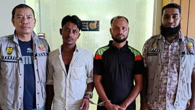 গ্রেফতার ব্যক্তিরা