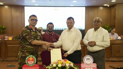 ডিএনসিসির স্মারক সই অনুষ্ঠান