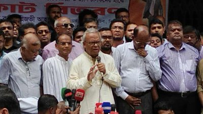 কথা বলছেন রুহুল কবির রিজভী