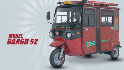 ইকো ট্যাক্সি ‘বাঘ’, ছবি: নাসিরুল ইসলাম