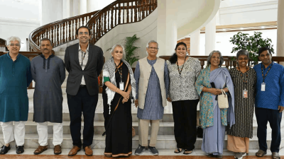 প্রধান উপদেষ্টার সঙ্গে এসএএইচআর-এর প্রতিনিধি দল