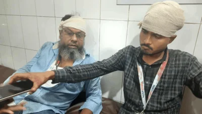 আহত দুই সাংবাদিক