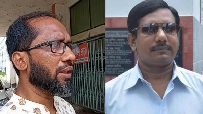 সাংবাদিক ওয়াহেদ-উজ-জামান বুলু ও ছোট ভাই আনিছুজ্জামান দুলু