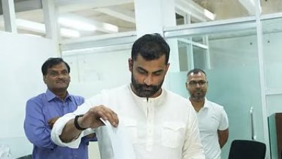 কোয়াব নির্বাচনে ভোট দিয়েছেন তামিম।