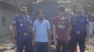 গ্রেফতার দুই আসামি