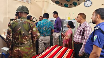 শ্রীমঙ্গলে ডায়াগনস্টিক সেন্টারে ভ্রাম্যমাণ আদালতের অভিযান