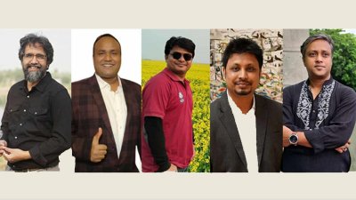 নির্বাচনে বিজয়ীদের কয়েকজন