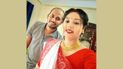 সঞ্জয় মণ্ডল ও তার স্ত্রী শ্রাবণী ভাদুরী