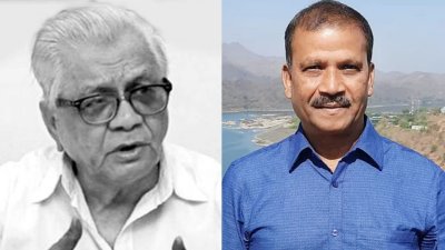 বদরুদ্দীন উমর ও আইন উপদেষ্টা ড. আসিফ নজরুল