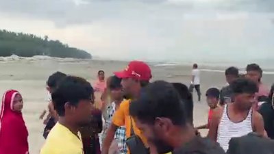 বন্ধুদের সঙ্গে গোসলে নেমে সাগরে ভেসে যায় আহনাফ