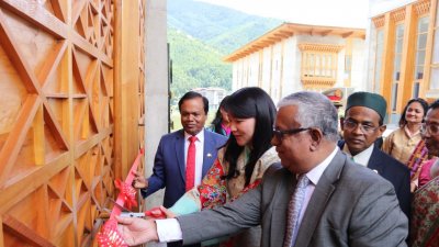 দূতাবাস কমপ্লেক্সের উদ্বোধন করেন ভুটানের রাজকন্যা ইউফেলমা চোডেন ওয়াংচুক