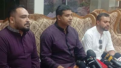 এবি পার্টির সংবাদ সম্মেলন