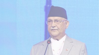 নেপালের ক্ষমতাচ্যুত প্রধানমন্ত্রী কে.পি. শর্মা অলি। ছবি: খবরহাব।