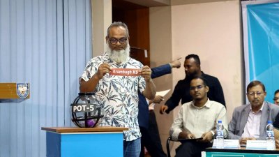 অনুষ্ঠিত হয়েছে ড্র।