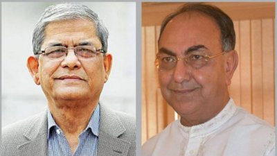 মির্জা ফখরুল ও মির্জা আব্বাস